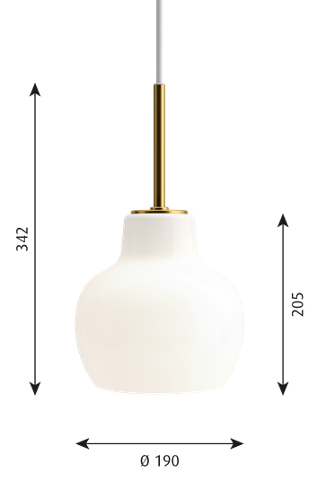 Louis Poulsen VL ring crown 1 sizes