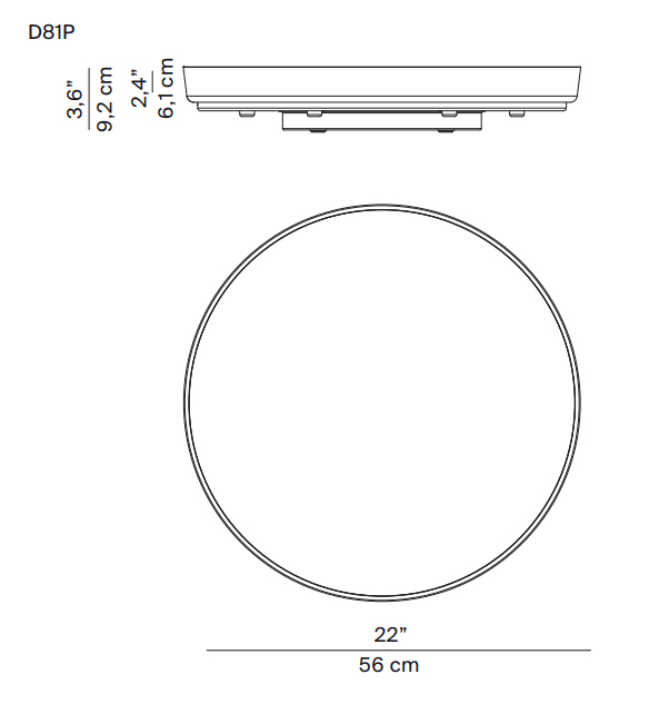 Compendium Plate Luceplan