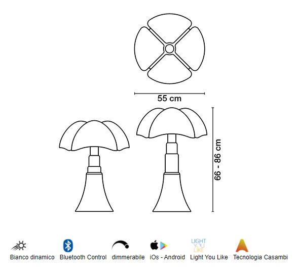 Martinelli Luce Pipistrello