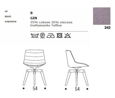 mdf italia flow chair sizes