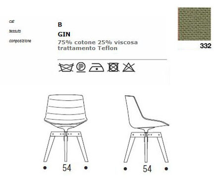 mdf italia flow chair sizes