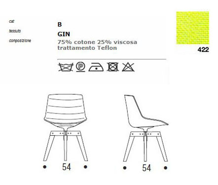 mdf italia flow chair sizes