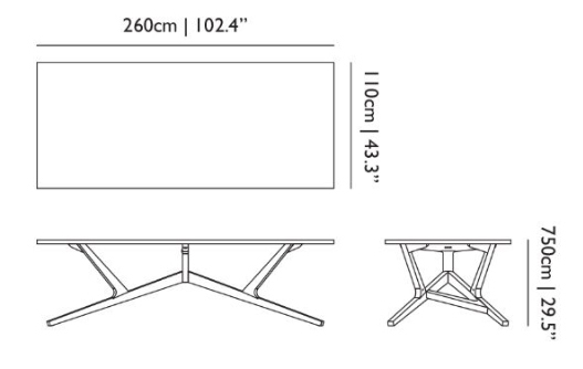 Moooi Liberty Table