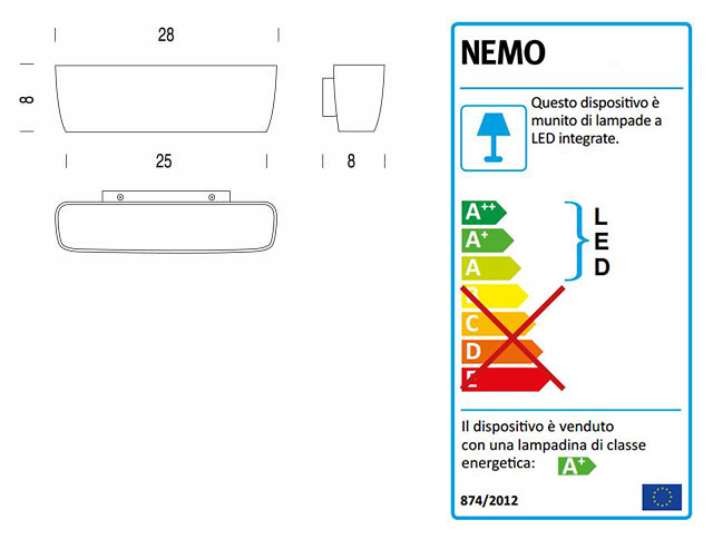 Nemo Lighting Flaca