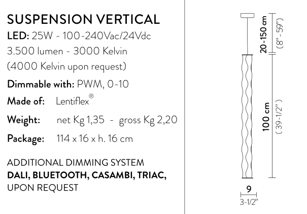 Slamp Hugo Vertical