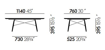 Vitra Eames Coffee Table