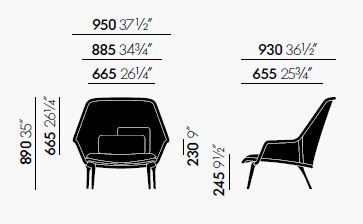 vitra hal sizes