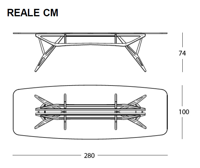 zanotta reale cm